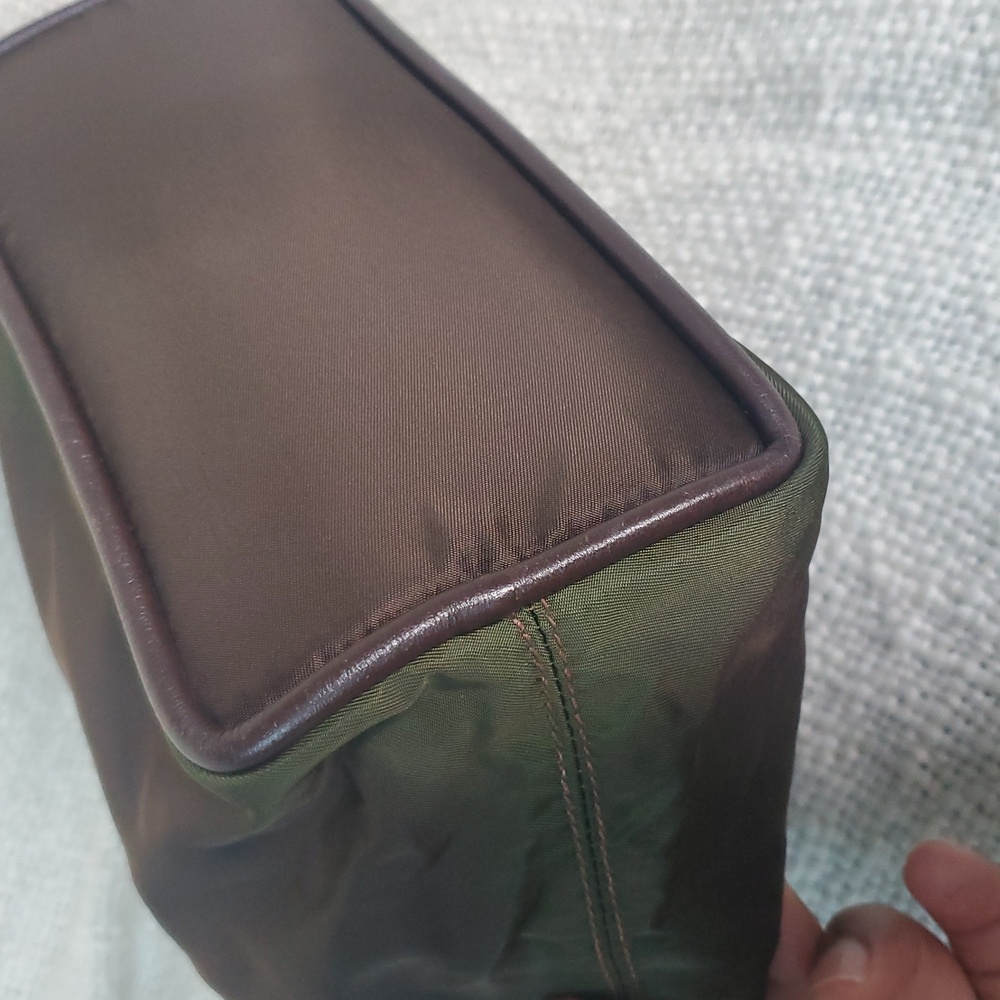 CELINE Two Tone Brown and Green Bag - Picture 16 of 17